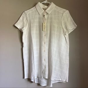 Max Studio Women’s Size S Button Down Cotton Shirt